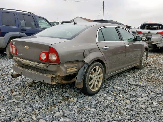 1G1ZE5E77BF322736 - 2011 CHEVROLET MALIBU LTZ ყავისფერი ფოტო 4