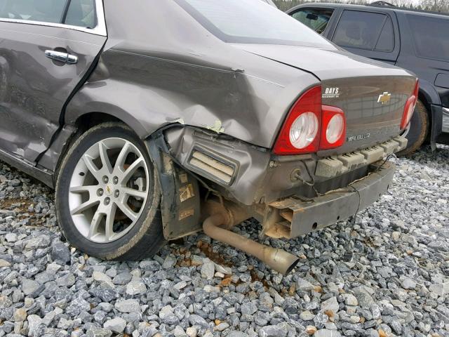 1G1ZE5E77BF322736 - 2011 CHEVROLET MALIBU LTZ ყავისფერი ფოტო 9