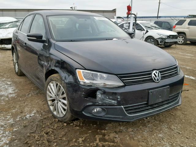 3VWLZ7AJ9BM355667 - 2011 VOLKSWAGEN JETTA SEL 黑色 照片 1