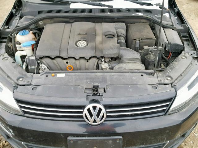 3VWLZ7AJ9BM355667 - 2011 VOLKSWAGEN JETTA SEL 黑色 照片 7