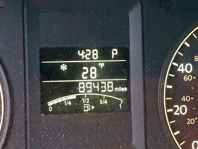 3VWLZ7AJ9BM355667 - 2011 VOLKSWAGEN JETTA SEL 黑色 照片 8