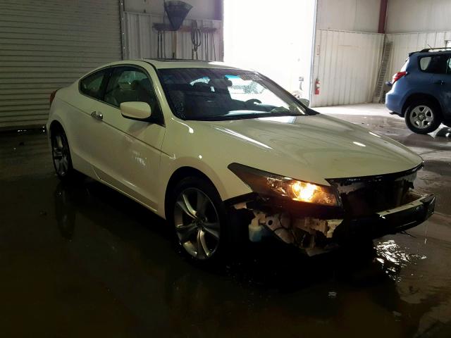 1HGCS2B80CA003938 - 2012 HONDA ACCORD EXL WHITE photo 1