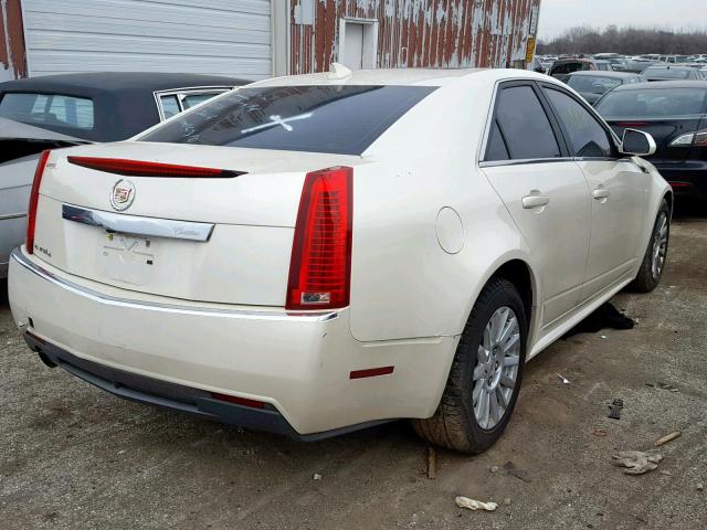 1G6DG5EY6B0121744 - 2011 CADILLAC CTS LUXURY WHITE photo 4