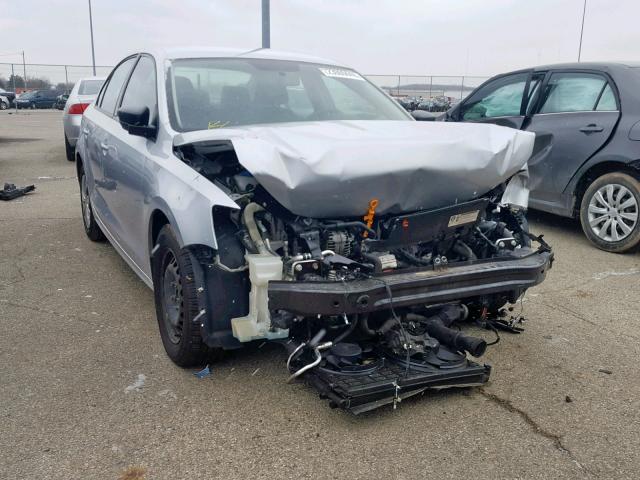 3VW2K7AJ0BM306194 - 2011 VOLKSWAGEN JETTA BASE Արծաթագույն լուսանկար 1