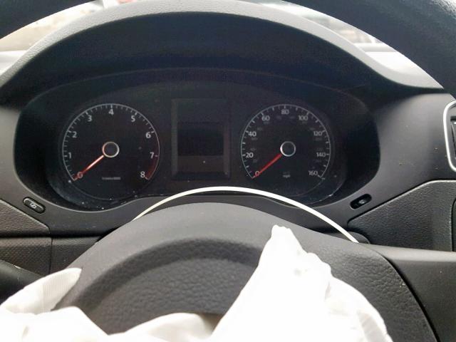 3VW2K7AJ0BM306194 - 2011 VOLKSWAGEN JETTA BASE Արծաթագույն լուսանկար 8