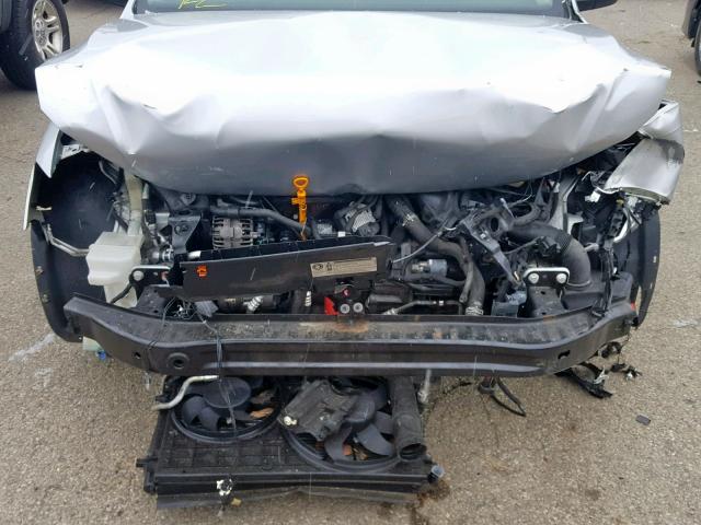 3VW2K7AJ0BM306194 - 2011 VOLKSWAGEN JETTA BASE Արծաթագույն լուսանկար 9