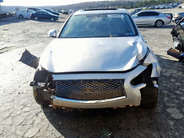 JN1BV7AR9EM697770 - 2014 INFINITI Q50 BASE SILVER photo 9