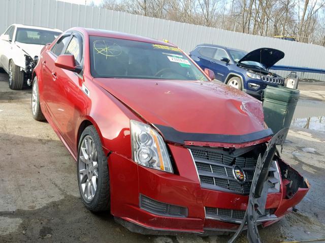 1G6DG5EY2B0109946 - 2011 CADILLAC CTS LUXURY MAROON photo 1