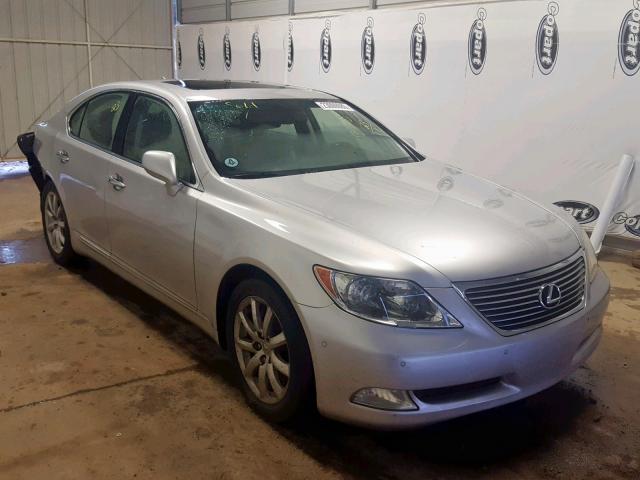 JTHBL46F375001397 - 2007 LEXUS LS 460 SILVER photo 1