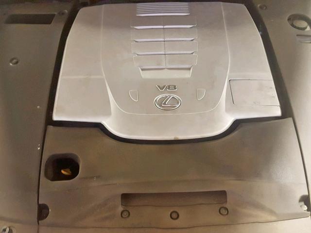 JTHBL46F375001397 - 2007 LEXUS LS 460 SILVER photo 7