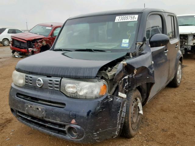 JN8AZ2KR1AT169370 - 2010 NISSAN CUBE BASE BLACK photo 2