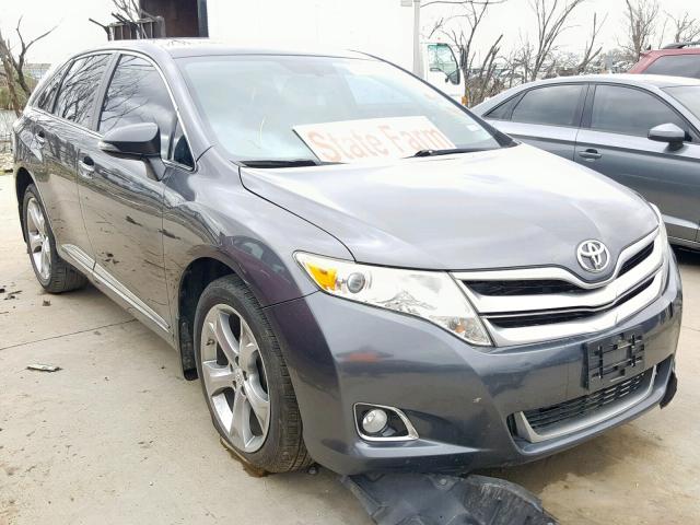 4T3ZK3BB5DU058334 - 2013 TOYOTA VENZA LE GRAY photo 1