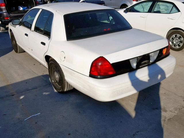 2FAHP71W87X149171 - 2007 FORD CROWN VICT WHITE photo 3