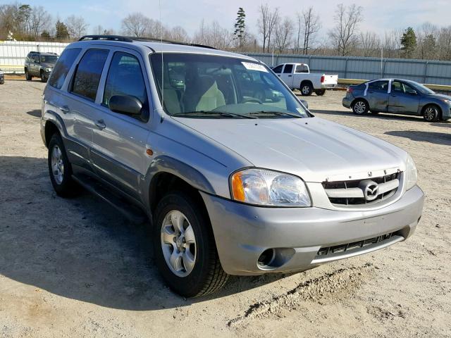 4F2YU08161KM34594 - 2001 MAZDA TRIBUTE LX SILVER photo 1