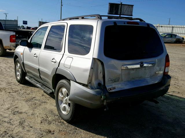 4F2YU08161KM34594 - 2001 MAZDA TRIBUTE LX SILVER photo 3