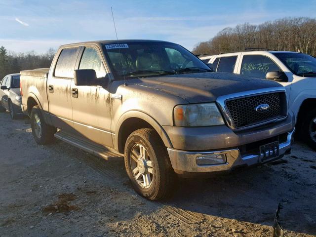 1FTPW14524KB76678 - 2004 FORD F150 SUPER BROWN photo 1
