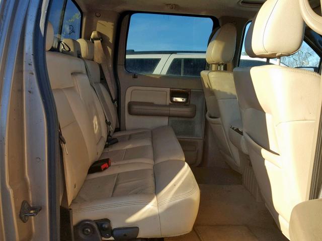 1FTPW14524KB76678 - 2004 FORD F150 SUPER BROWN photo 6