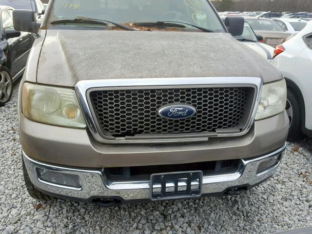 1FTPW14524KB76678 - 2004 FORD F150 SUPER BROWN photo 7