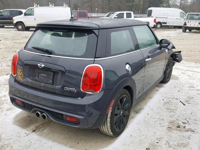 WMWXP7C55H2C61361 - 2017 MINI COOPER S GRAY photo 4