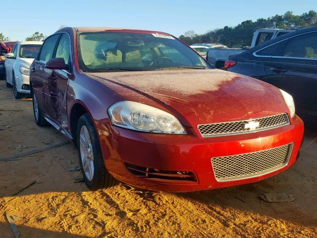 2G1WB5E32E1118348 - 2014 CHEVROLET IMPALA LIM RED photo 1