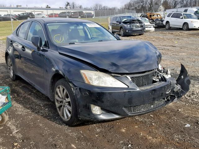 JTHCK262272017990 - 2007 LEXUS IS 250 BLACK photo 1