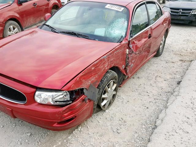 1G4HR54K45U250080 - 2005 BUICK LESABRE LI RED photo 9