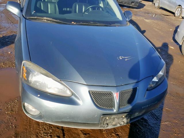 2G2WR554571129153 - 2007 PONTIAC GRAND PRIX GRAY photo 9