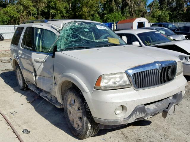 5LMEU68H73ZJ08745 - 2003 LINCOLN AVIATOR 白色 照片 1