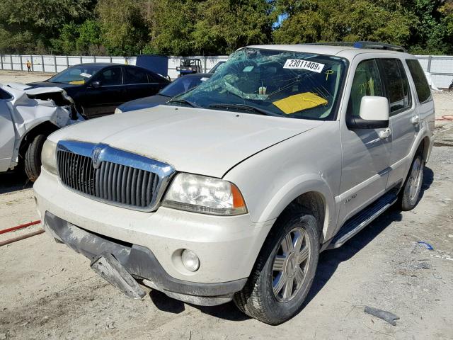 5LMEU68H73ZJ08745 - 2003 LINCOLN AVIATOR 白色 照片 2
