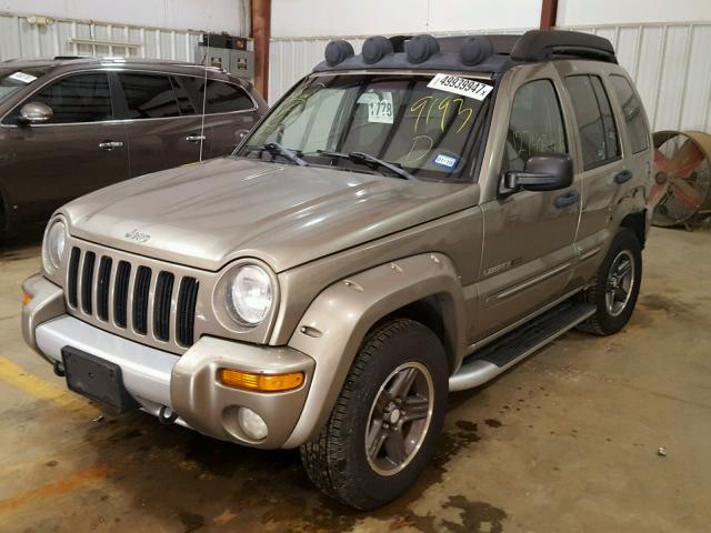 1J4GL38K23W579193 - 2003 JEEP LIBERTY RE GREEN photo 2