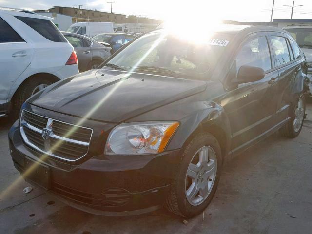 1B3HB48A09D224359 - 2009 DODGE CALIBER SX BLACK photo 2