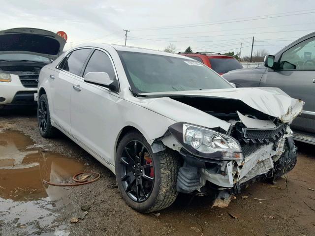 1G1ZE5E76AF313914 - 2010 CHEVROLET MALIBU LTZ WHITE photo 1