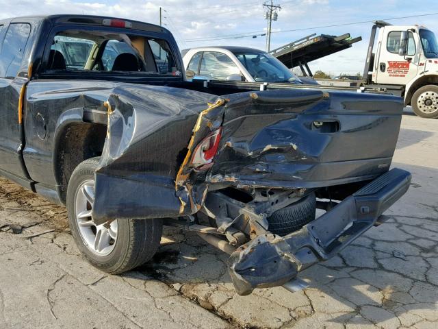 1D7GL72Z33S324679 - 2003 DODGE DAKOTA RT BLACK photo 9