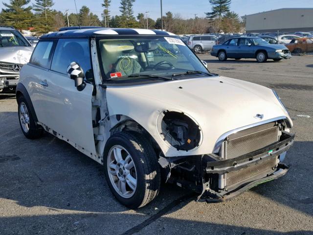 WMWSU3C51DT683026 - 2013 MINI COOPER WHITE photo 1