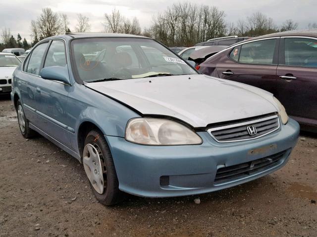 1HGEJ8647YL018485 - 2000 HONDA CIVIC EX BLUE photo 1