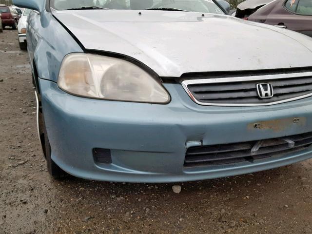 1HGEJ8647YL018485 - 2000 HONDA CIVIC EX BLUE photo 9