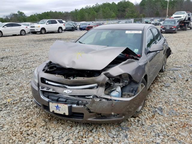 1G1ZD5E05CF351434 - 2012 CHEVROLET MALIBU 2LT TAN photo 2