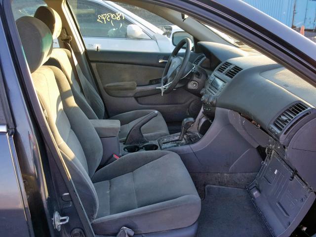 1HGCM56327A003262 - 2007 HONDA ACCORD SE GRAY photo 5