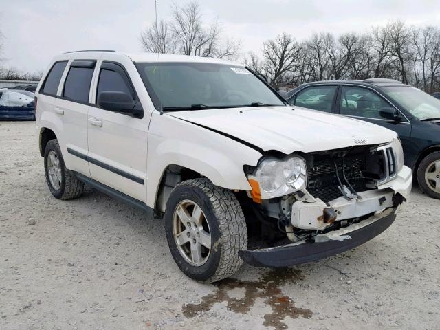 1J8GR48K67C687553 - 2007 JEEP GRAND CHER WHITE photo 1