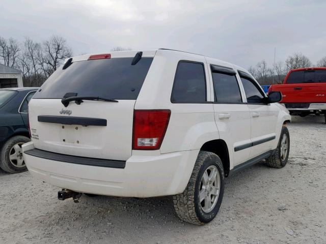 1J8GR48K67C687553 - 2007 JEEP GRAND CHER WHITE photo 4