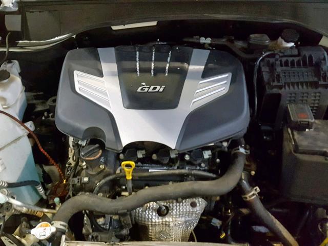 KM8SNDHF9HU173333 - 2017 HYUNDAI SANTA FE S WHITE photo 7