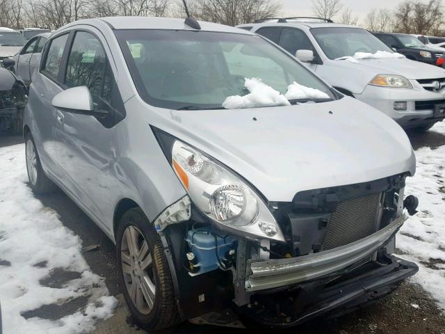 KL8CD6S98FC764355 - 2015 CHEVROLET SPARK 1LT SILVER photo 1