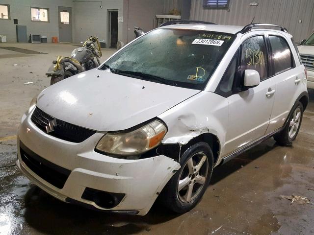 JS2YB413X75102521 - 2007 SUZUKI SX4 WHITE photo 2