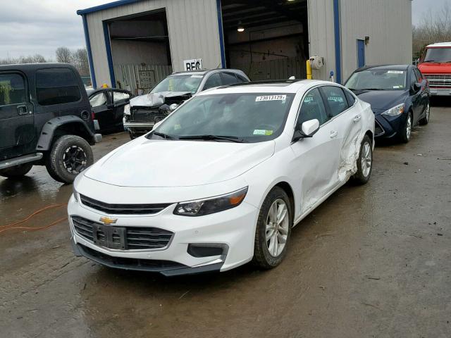 1G1ZJ5SU5GF282542 - 2016 CHEVROLET MALIBU HYB WHITE photo 2