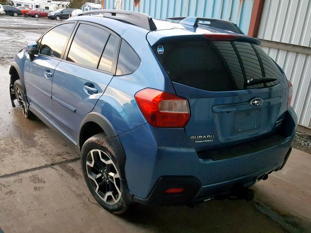 JF2GPAKC8G8303760 - 2016 SUBARU CROSSTREK BLUE photo 3