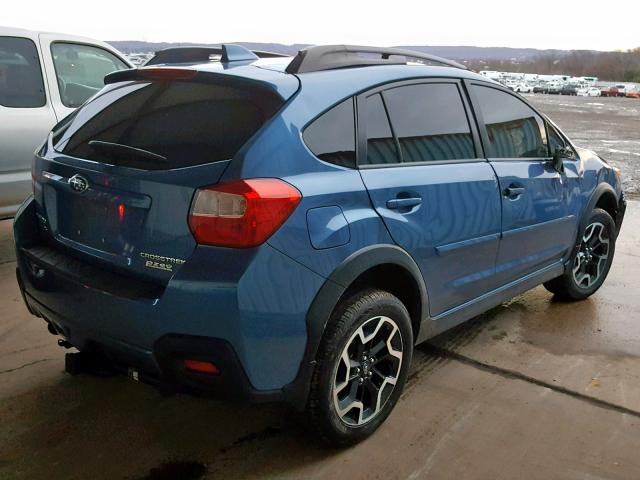 JF2GPAKC8G8303760 - 2016 SUBARU CROSSTREK BLUE photo 4