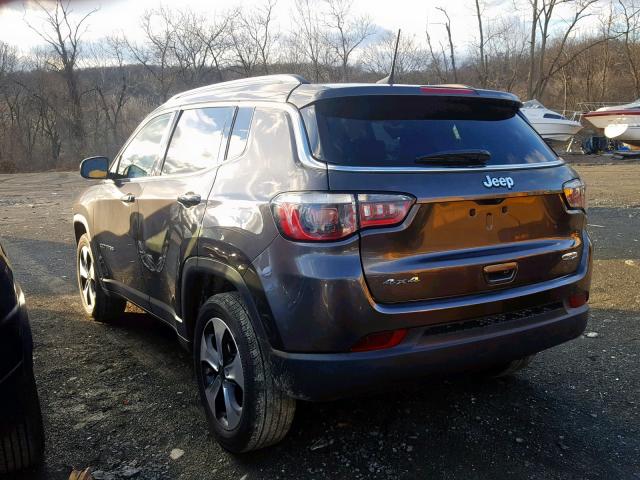 3C4NJDBB3JT155123 - 2018 JEEP COMPASS LA GRAY photo 3