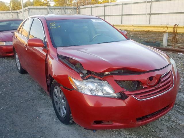 4T1BK46KX7U041320 - 2007 TOYOTA CAMRY NEW RED photo 1