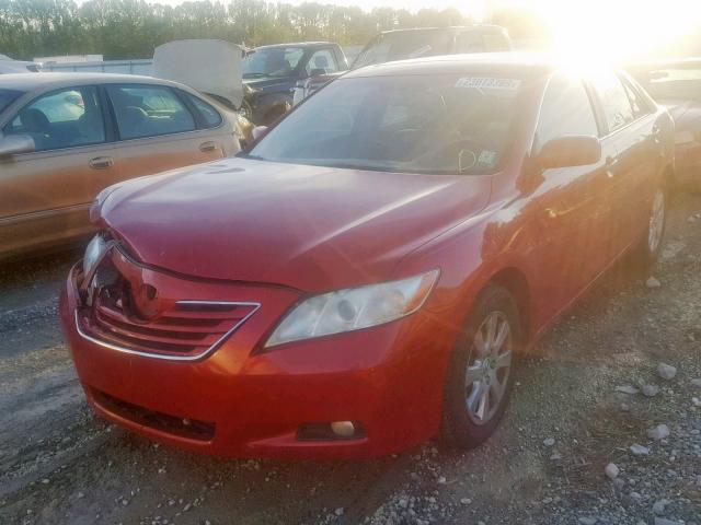 4T1BK46KX7U041320 - 2007 TOYOTA CAMRY NEW RED photo 2