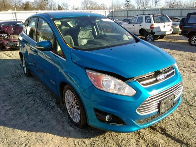 1FADP5BUXDL504849 - 2013 FORD C-MAX SEL BLUE photo 1